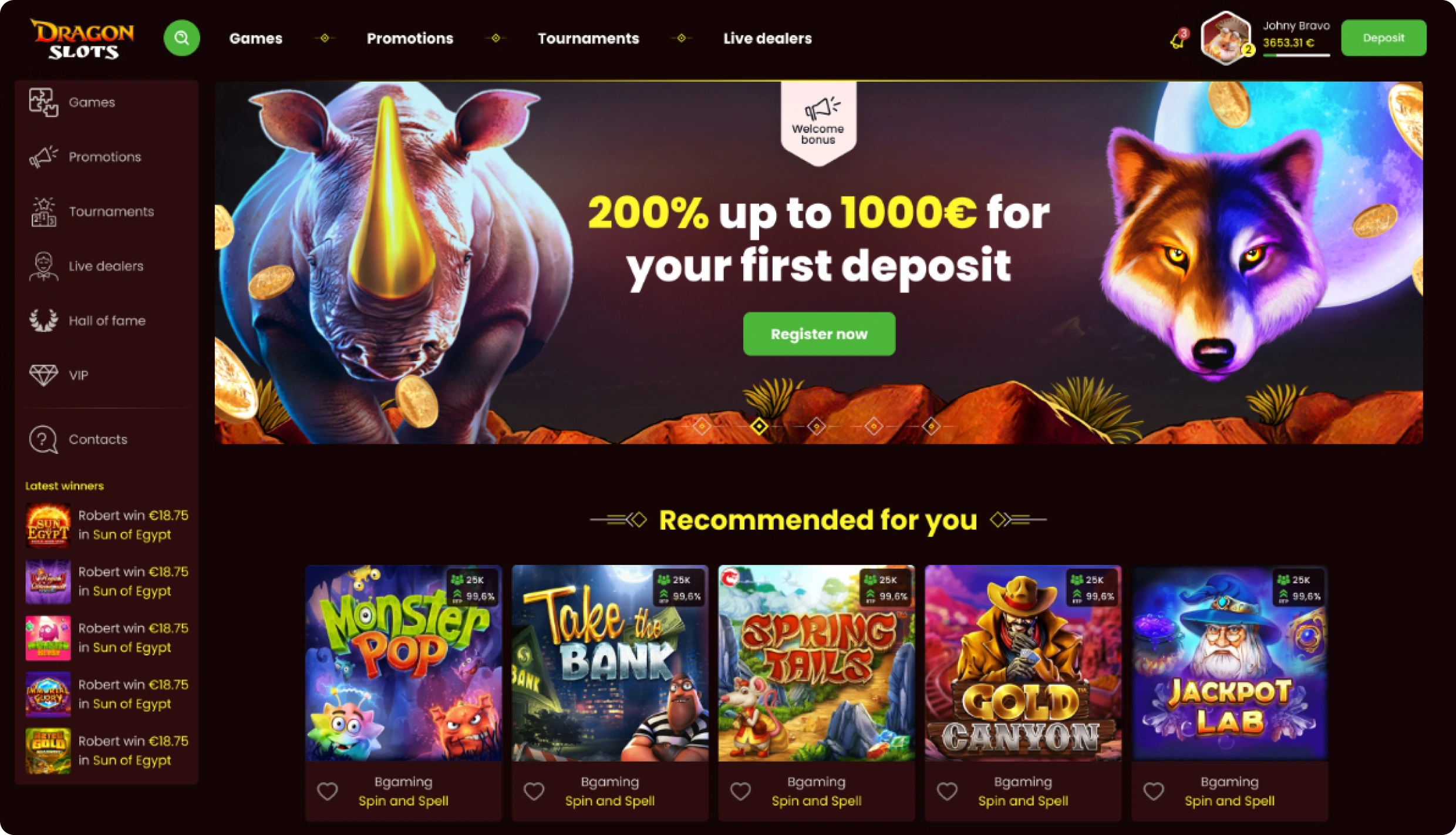 Dragon Slots Casino